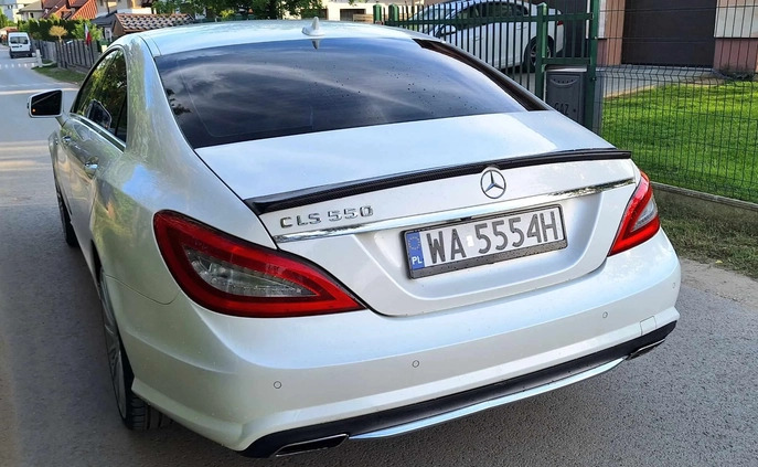 Mercedes-Benz CLS cena 88900 przebieg: 136000, rok produkcji 2014 z Warszawa małe 56